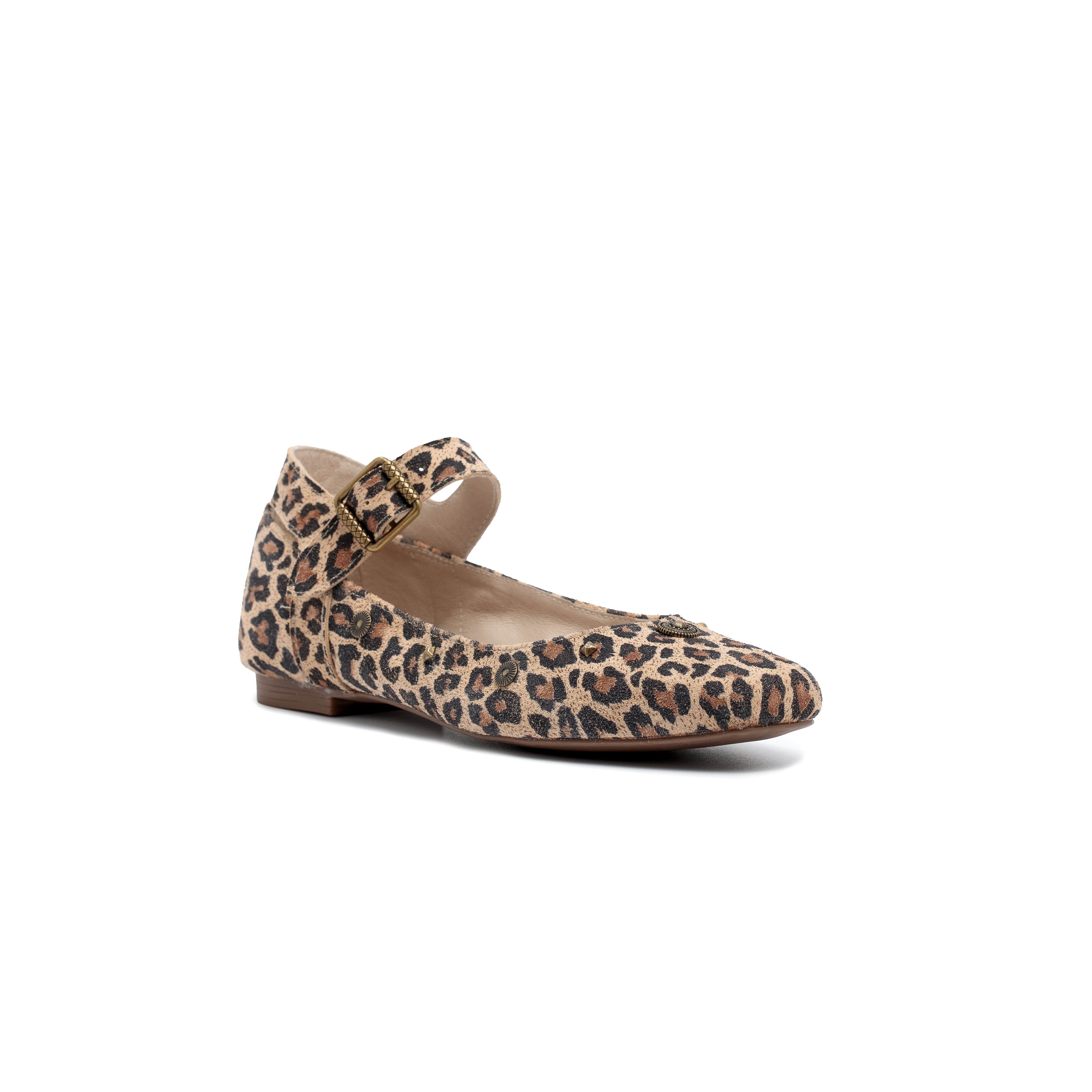 ballerina stud-leopard