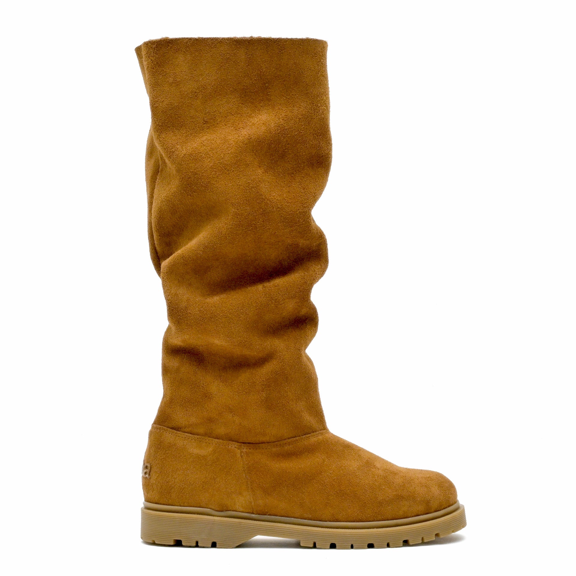 Basic Baggy Tall Suede Roble