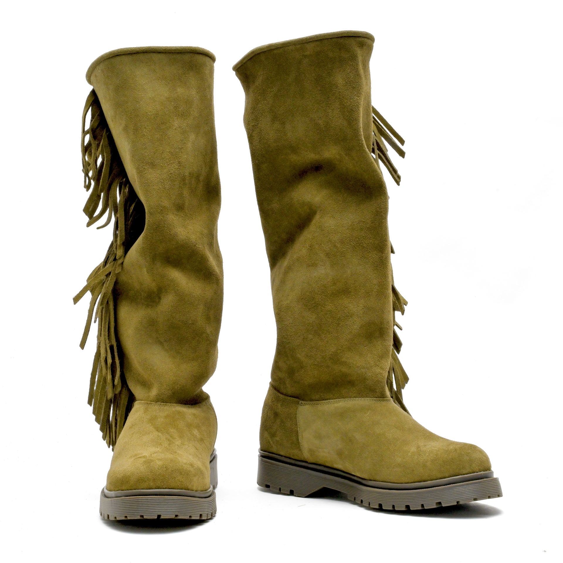 Fringe Tall Military - merino footpart