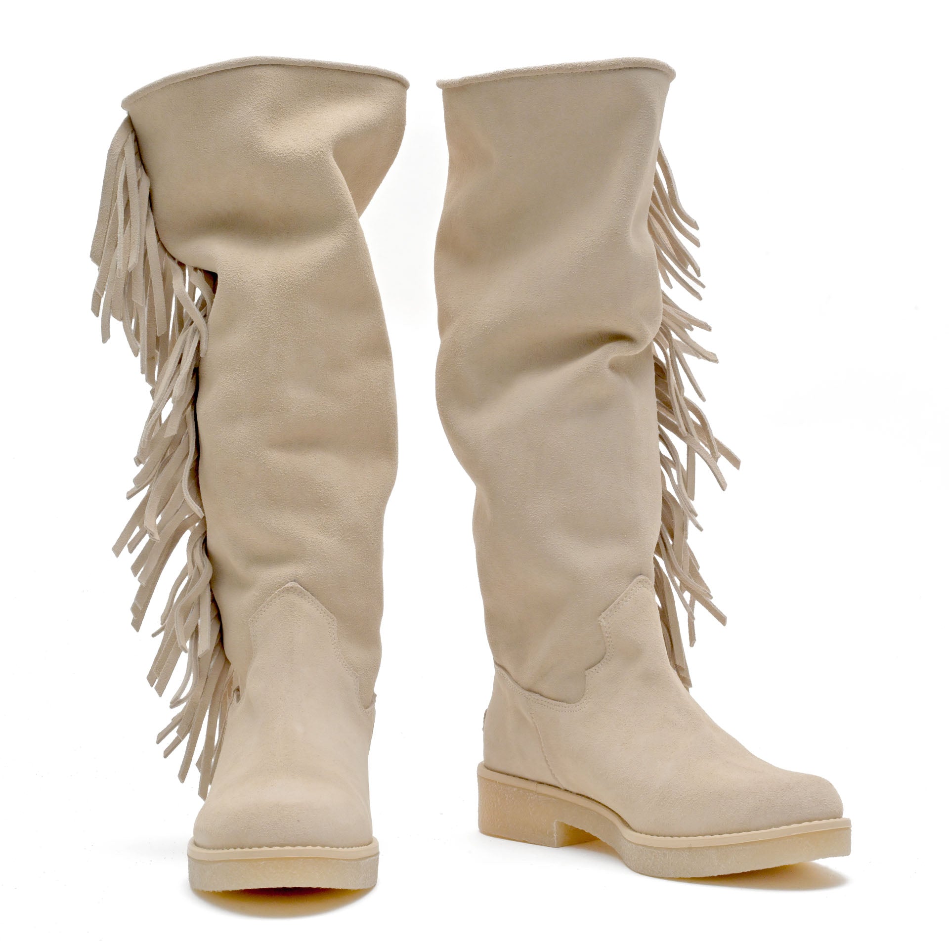 Fringe Tall Cream - no merino