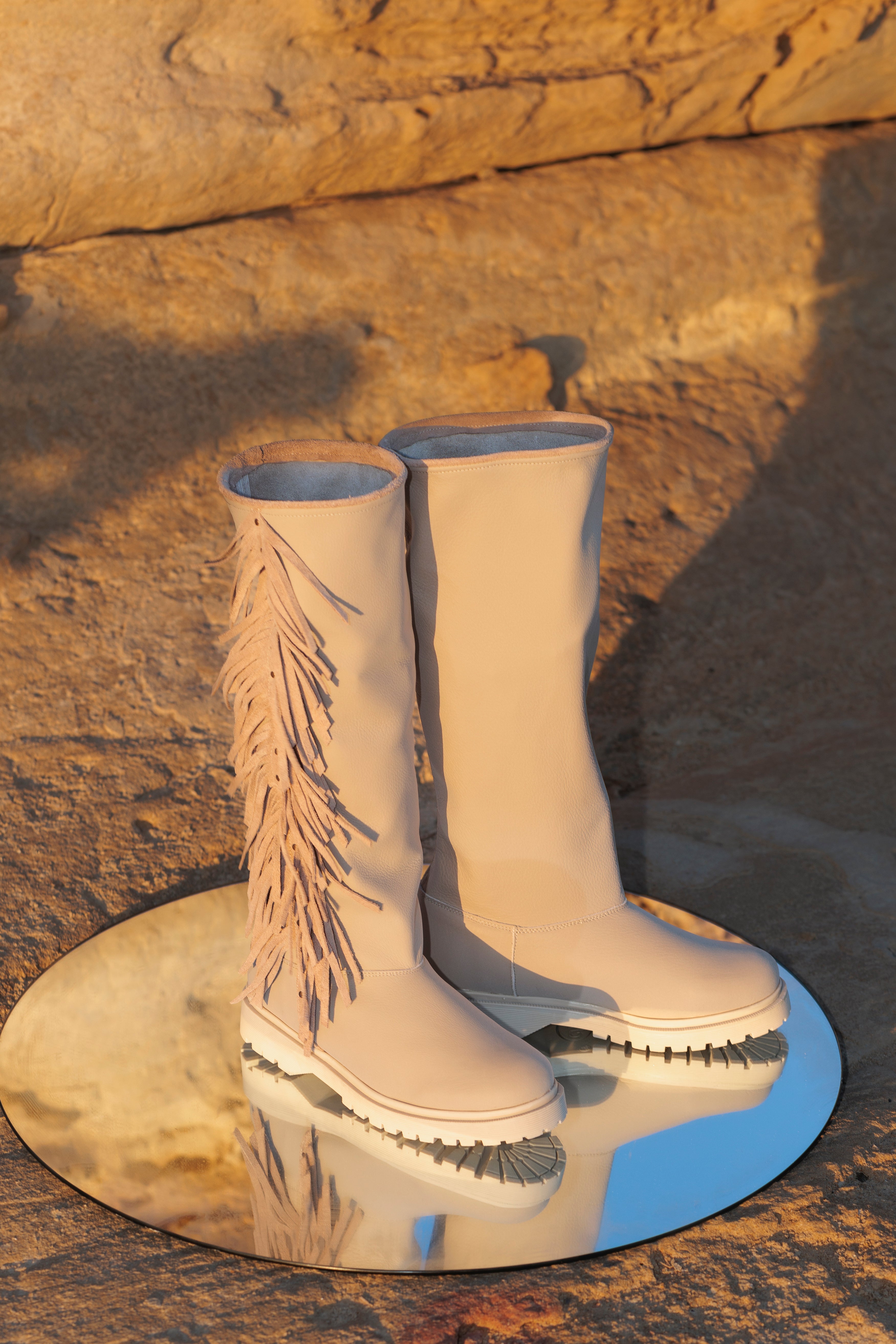 Fringe tall dust - merino footpart