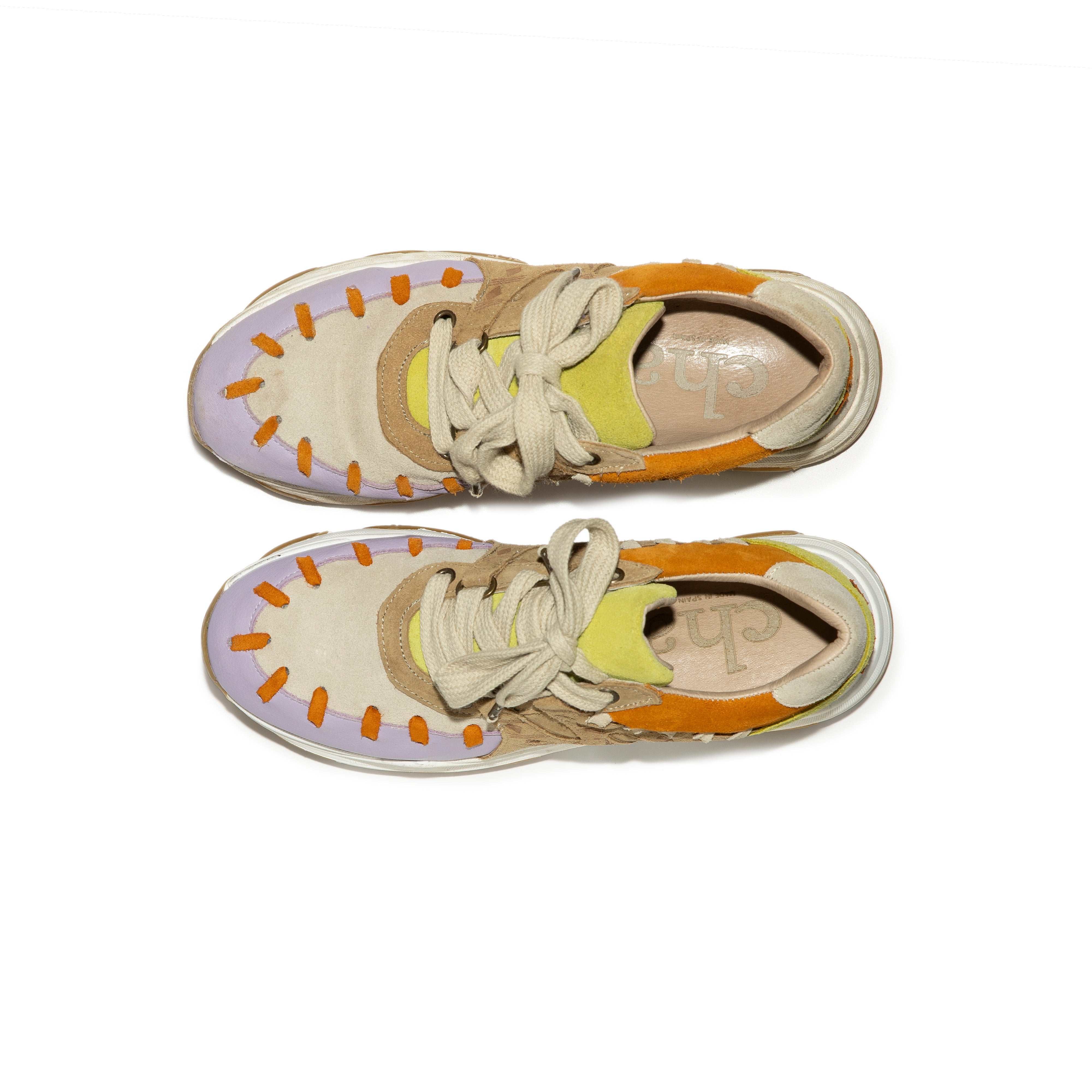 Sneaker Rumble Mix Lime/Lila